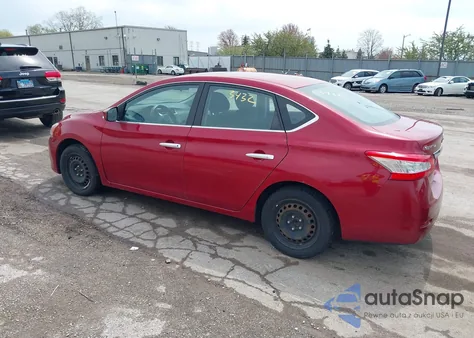 2013 Nissan Sentra Sv from USA, damaged, VIN 3N1AB7AP7DL675357